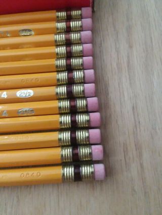 Vintage Berol Mirado No 174 - 2 1/2 No.  2 Twelve (12) Eagle Writing Pencils 3