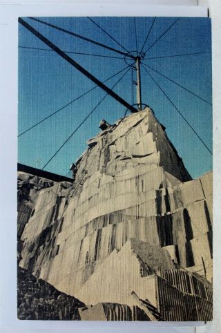 Vermont Vt Barre Rock Of Ages Granite Quarry Postcard Old Vintage Card View Post