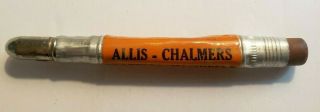 Vintage Allis - Chalmers Bullet Pencil Tractors & Machinery Buchman Farm Supply