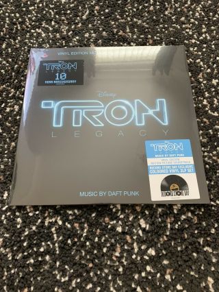 Daft Punk Tron Legacy Soundtrack Translucent Blue Vinyl Rsd 20.