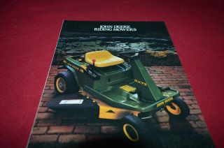 John Deere Riding Mowers For 1987 Dealers Brochure Amil15
