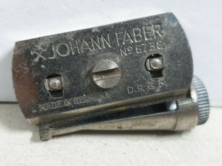 Vintage Johann Faber Nº6738 Blade Pencil Sharpener Antique 1930 