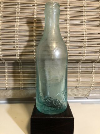 Early 1900’s Coca Cola Heel Script Straight Side Bottle From Tampa Florida