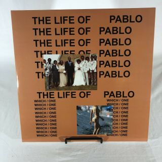 Kanye West The Life Of Pablo 2 Lp Limited Edition Yellow Translucent Ultra Rare