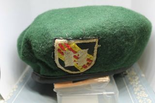 Vietnam Us Army 5th Special Forces Captains Green Beret Ccc Recon Hulk