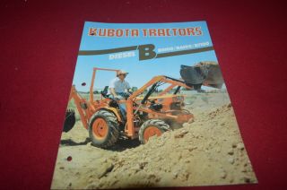Kubota B5100 B6100 B7100 Tractor Dealer Brochure Wsva