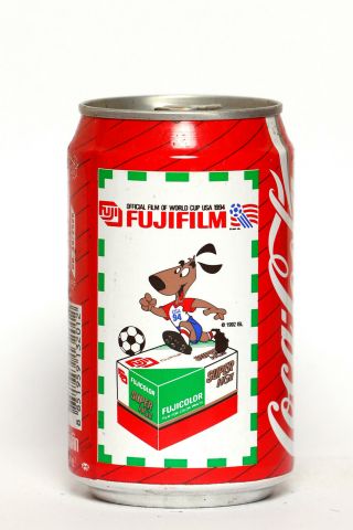 1994 Coca Cola Can From Thailand,  World Cup Usa94 / Fujifilm