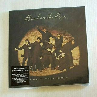 Paul Mccartney Wings Band On The Run 2 Lp 25th Limited,  Posters