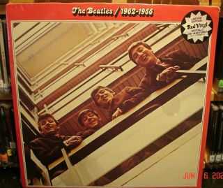 The Beatles ‎– " 1962 - 1966 " Red Vinyl Lp Apple 07777 9703609