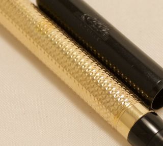 Vintage 1910 Swan Mabie Todd Gold Filled Eyedropper Pen Near Perfect