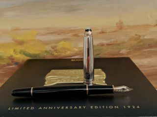 Montblanc Limited 75th Anniversary Edition 1924 Rose Gold 144 Fountain Pen,  Nos