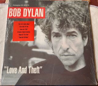 Bob Dylan Love And Theft 2 Vinyl Lp 2001 1st Pressing C2 85975