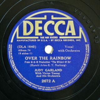 Judy Garland Over The Rainbow - 
