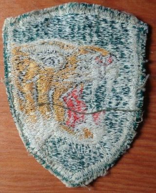 RARE Vietnam vintage ROK Korean Army Tiger Division embroidered uniform patch 2