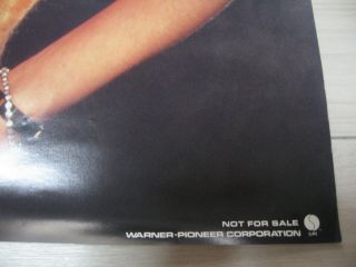 MADONNA Promo Poster Japan Mega Rare Warner 3