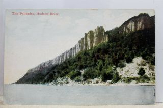 York Ny Nyc Hudson River Palisades Postcard Old Vintage Card View Standard