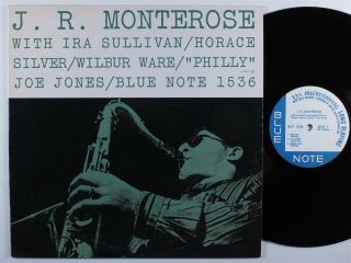 J.  R.  Monterose Self Titled Blue Note 1536 Lp Vg,  Mono Ua