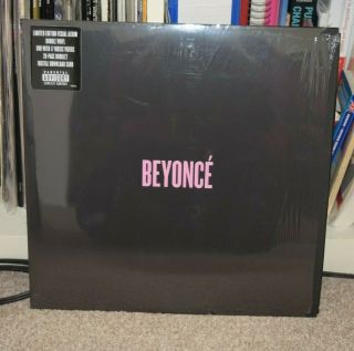Beyonce Limited Edition Visual Vinyl Double Album Dvd Booklet 2014