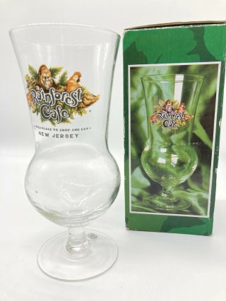Collectible Promotional Rainforest Cafe Hurricane Glass Jersey