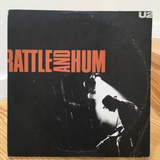 Costa Rica - U2 - Rattle And Hum 2x Lp Ariola Silver Labels Mega Rare