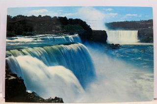Canada Ontario Niagara Falls American Prospect Point Horseshoe Postcard Old View