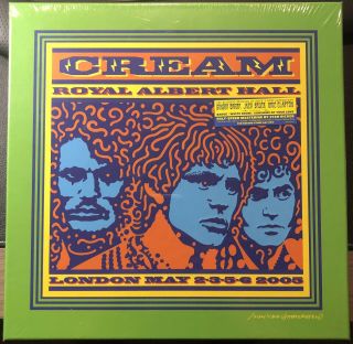 Cream - Royal Albert Hall Rsd 3 Lp 180 Gram Vinyl Album Live Set 2005