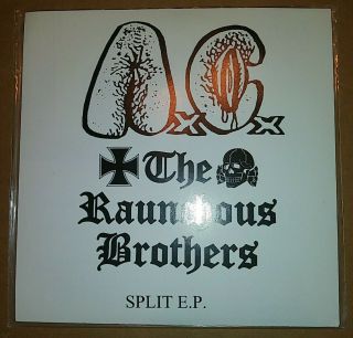 Anal Cunt Raunchous Brothers 7 " Ltd 1000 Menace To Sobriety 2000 Put It In Bare