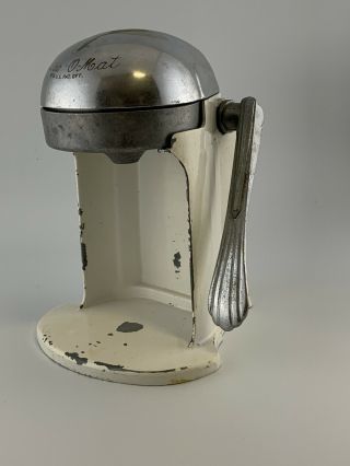 Rival Juice - O - Mat Juicer Vintage Deco Chippy Mid Century Modern Industrial