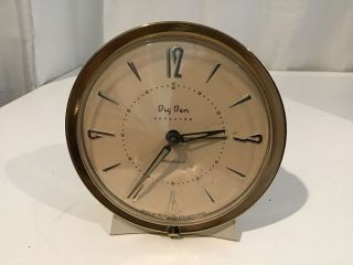 Vintage.  Big Ben Mechanical Alarm Clock Made By Westclox Ltd,  Scotland 402