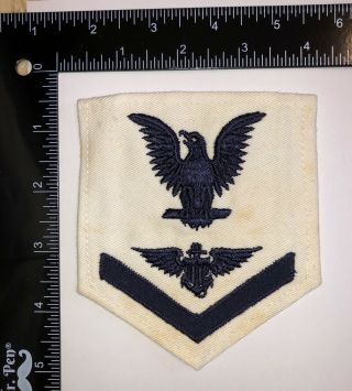 Wwii Petty Officer 3cl Enlisted Usn Navy Naval Aviation Pilot Rate Rating Patch