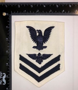Wwii Petty Officer 2cl Enlisted Usn Navy Naval Aviation Pilot Rate Rating Patch