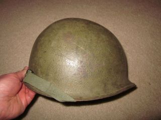 Early Vietnam War Us Army Airborne Paratrooper Helmet And Liner