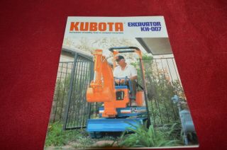 Kubota Kh - 007 Excavator Dealer 