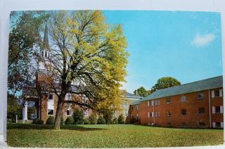 North Carolina Nc Black Mountain Baptist Church Postcard Old Vintage Card View