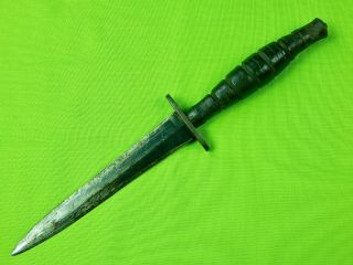 Vintage Us Vietnam Japan Made Fairbairn Sykes Commando Stiletto Fighting Knife