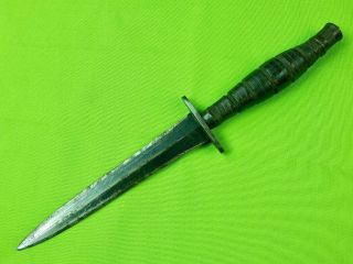 Vintage US Vietnam Japan Made Fairbairn Sykes Commando Stiletto Fighting Knife 2