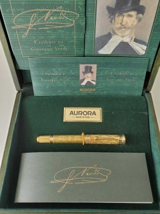 Aurora Giuseppe Verdi Gran Gala Limited Edition 597 Fountain Pen