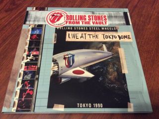 The Rolling Stones Live At The Tokyo Dome 1990 4 Lp,  Dvd Set 180g Vinyl 2015