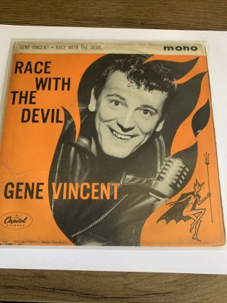 Gene Vincent - Race With The Devil - Extremely Rare 7 " Vinyl Single Record
