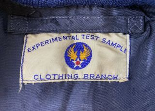 1960s USAF Experimental Test Sample Type L - 2 Flight Jacket w/ Patches 2
