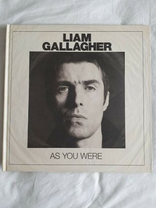 Liam Gallagher As You Were Deluxe Ltd.  Edition White Vinyl Boxset