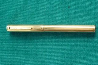 Dunhill Rolled Gold Ballpoint Pen