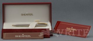 Ballpoint Pen Sheaffer Legacy Heritage Sterling Silver Complete Box