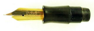 Parker 14 Kt Gold Duofold Senior Nib In Fine Point Size,  Section And Feed