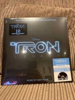 Daft Punk Tron Legacy Double Lp Blue Vinyl Rsd 2020
