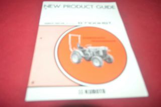 Kubota B7100hst Tractor Product Guide Brochure Tbpa