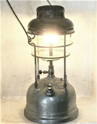 Old Tilley X246 Kerosene Lantern,  Seals Fitted,  Looks Rough But Burns Good.