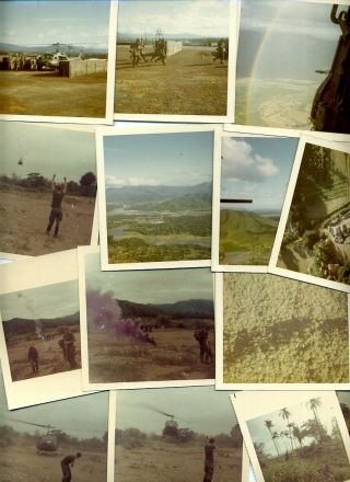 (17) Vietnam Us Army 173d Abn Bde Paratroopers Slick Ship Insertion In - Country