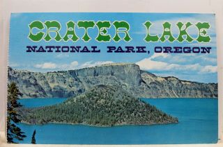Oregon Or Crater Lake National Park Postcard Old Vintage Card View Standard Post