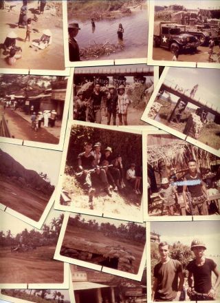 (16) Vietnam Us Army 173d Abn Bde Asian - American Paratrooper In - Country Photos